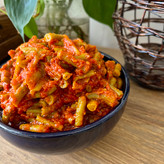 لوبیا سرخ شده ربی