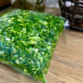 سبزی آش خرد شده