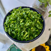 اسفناج خرد شده