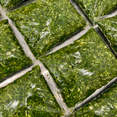 سبزی آش خرد شده
