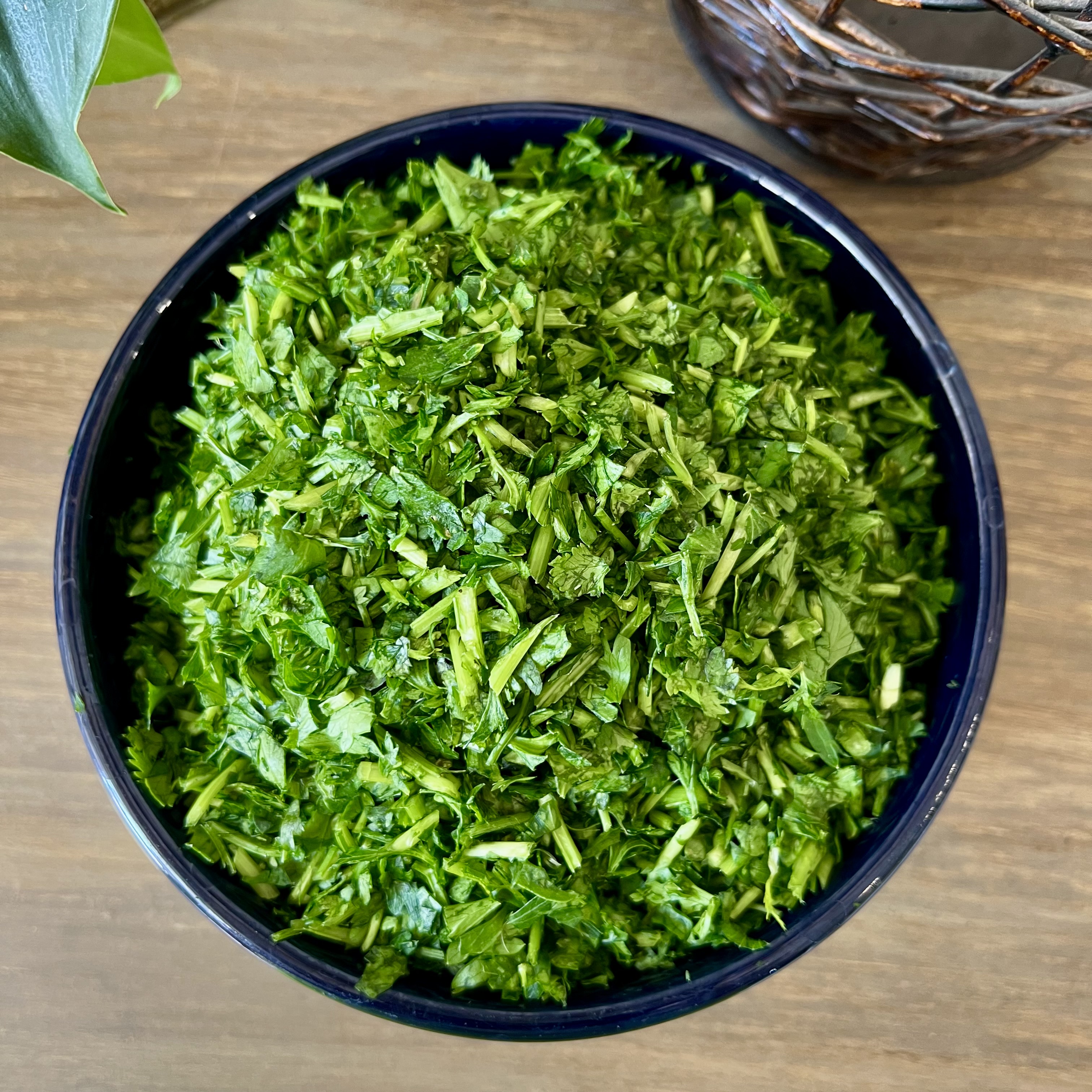 سبزی سوپی خرد شده