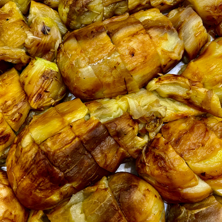 بادمجان کبابی نعنا آبی ۵۰۰ گرمی