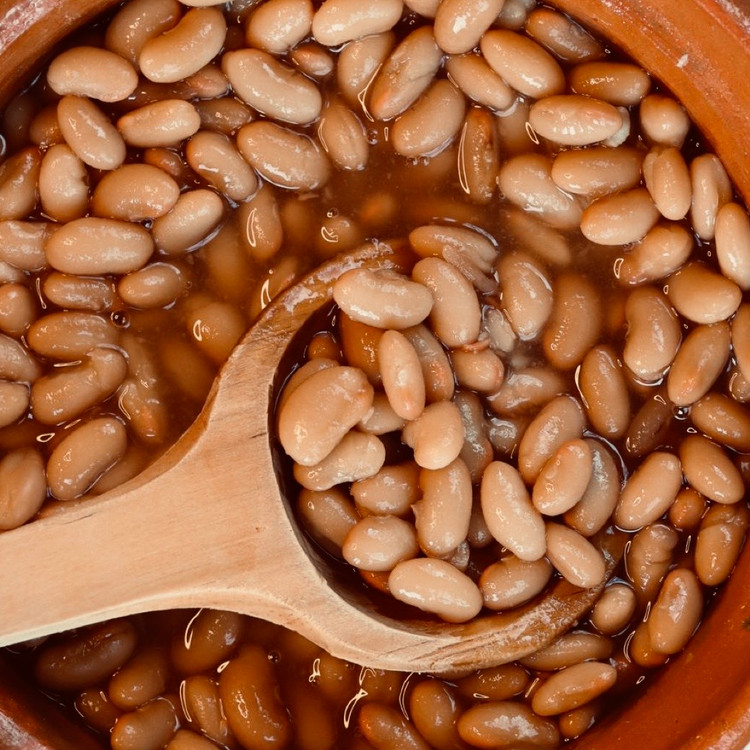 لوبیا چیتی پخته نعنا آبی ۴۰۰ گرمی